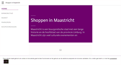 Desktop Screenshot of nl.shoppeninmaastricht.info