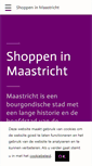 Mobile Screenshot of nl.shoppeninmaastricht.info